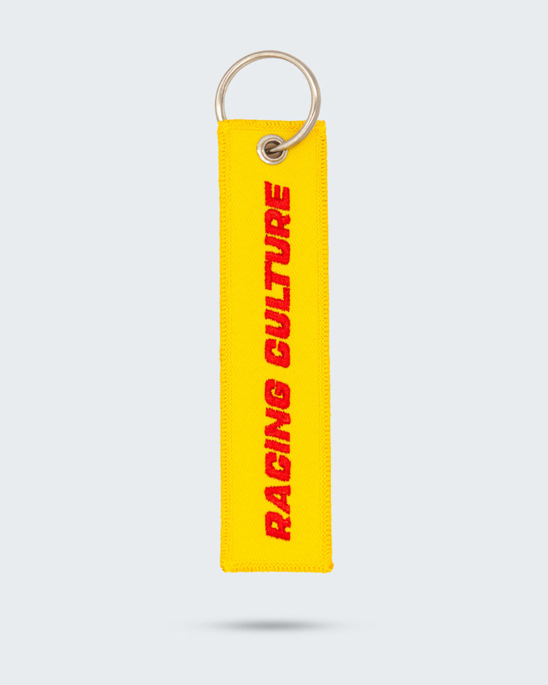 "RACING CULTURE" KEYCHAIN - Yellow