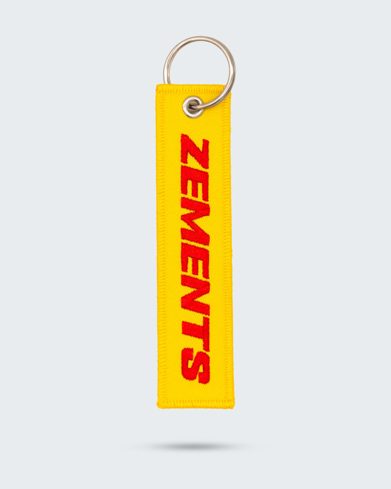 "RACING CULTURE" KEYCHAIN - Yellow