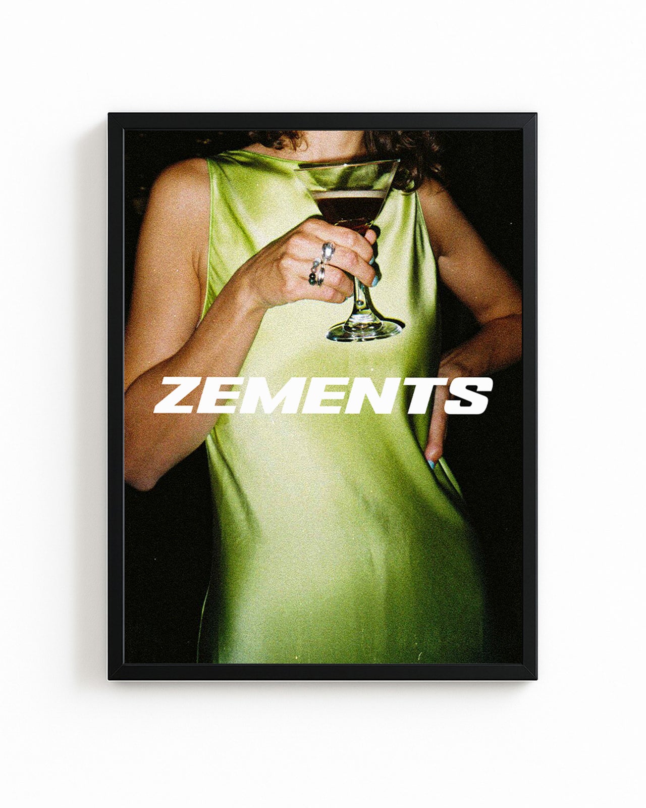 FINE ART PRINT "THE GREEN DRESS"