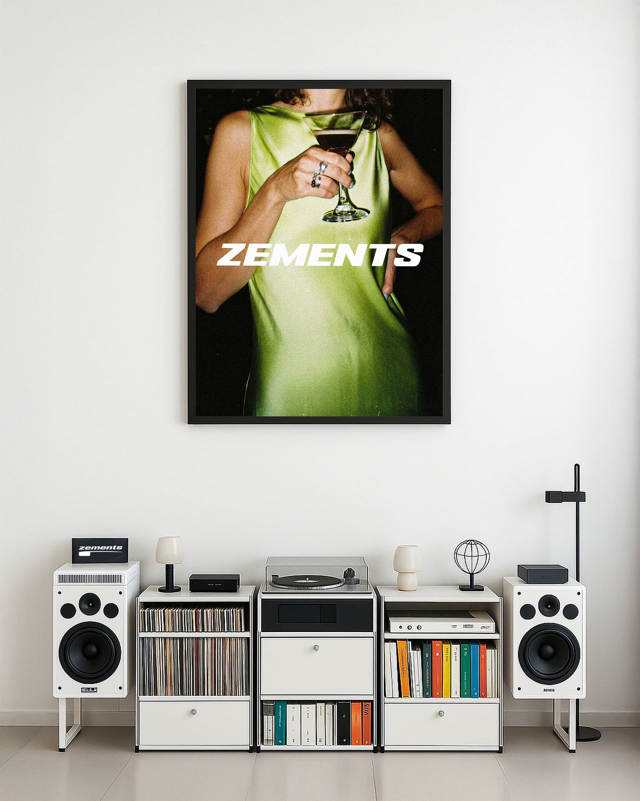 FINE ART PRINT "THE GREEN DRESS"