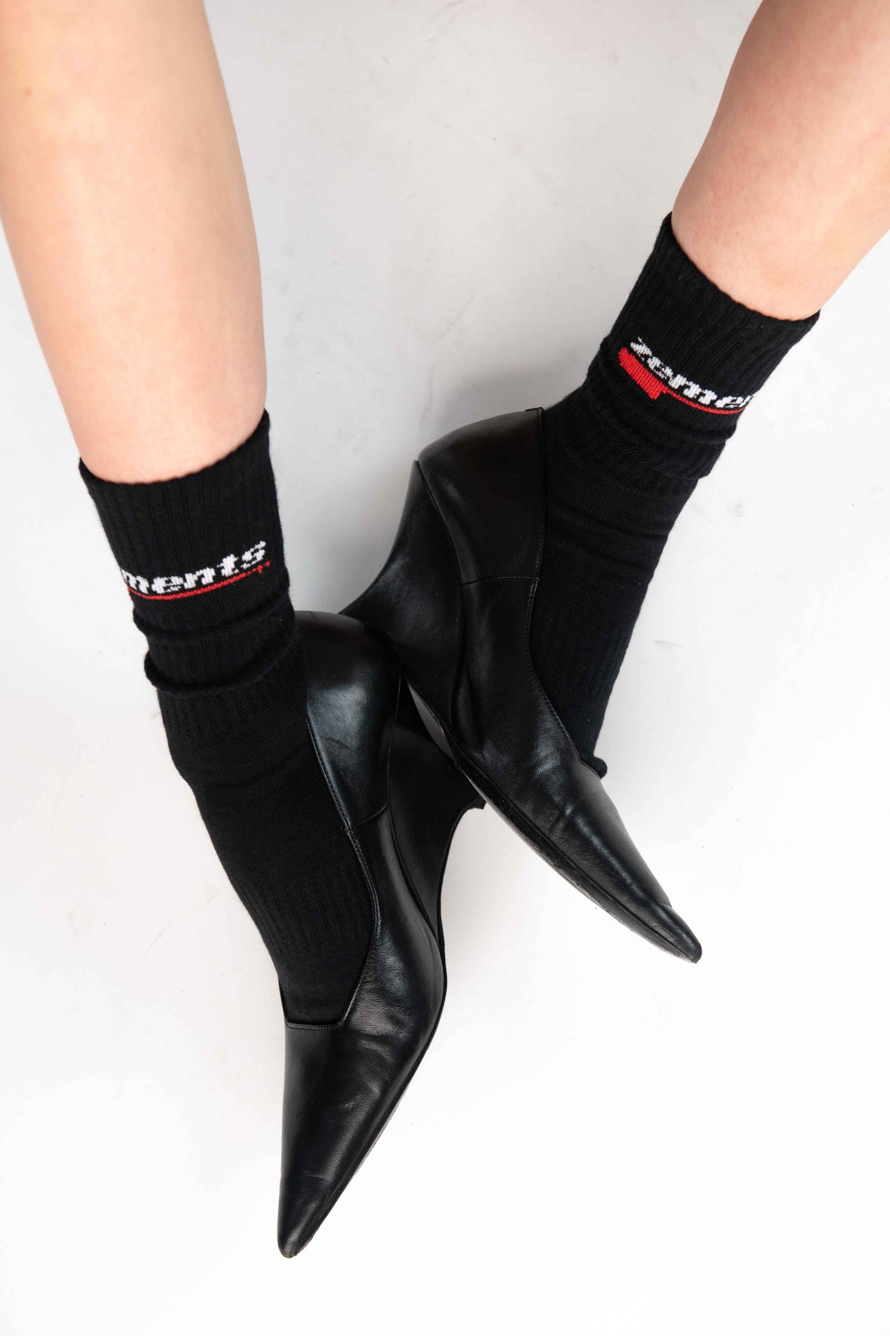 BLACK ZEMENTS SOCKS 'DRIFT LOGO'