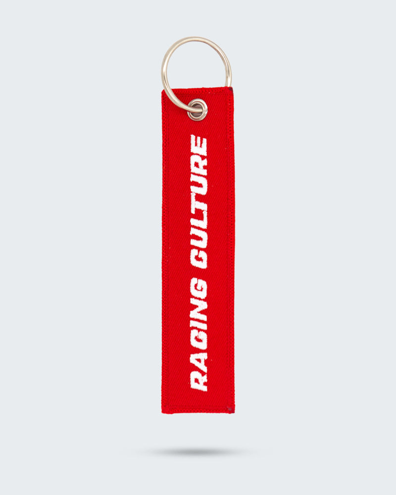 "RACING CULTURE" KEYCHAIN - Red